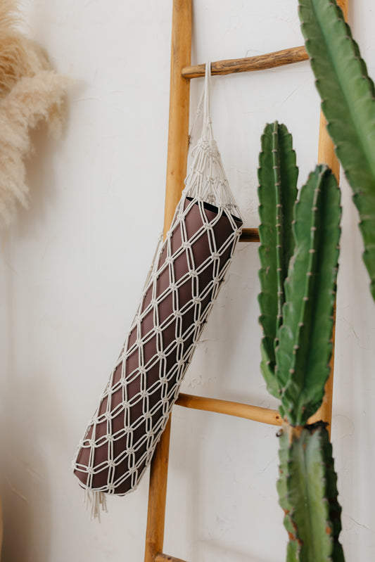 NEST MACRAME YOGA BAG